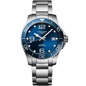 Чоловічий годинник LONGINES HYDROCONQUEST L3.780.4.96.6 купити за ціною 105920 грн на сайті - THEWATCH