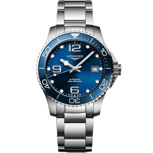 Чоловічий годинник LONGINES HYDROCONQUEST L3.780.4.96.6 купити за ціною 105920 грн на сайті - THEWATCH