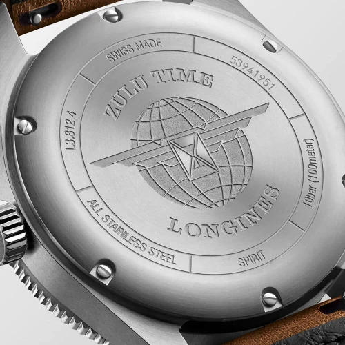 Чоловічий годинник LONGINES SPIRIT ZULU TIME L3.812.4.63.2 купити за ціною 180690 грн на сайті - THEWATCH