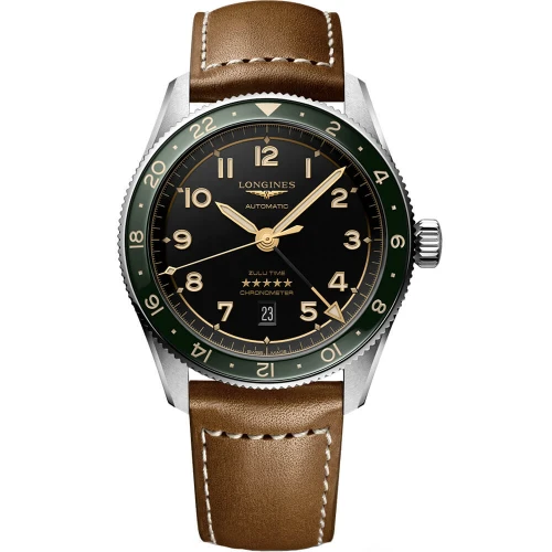 Чоловічий годинник LONGINES SPIRIT ZULU TIME L3.812.4.63.2 купити за ціною 180690 грн на сайті - THEWATCH