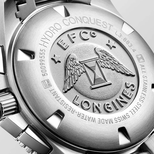 Мужские наручные часы LONGINES HYDROCONQUEST L3.883.4.96.6 купить по цене 147860 грн на сайте - THEWATCH