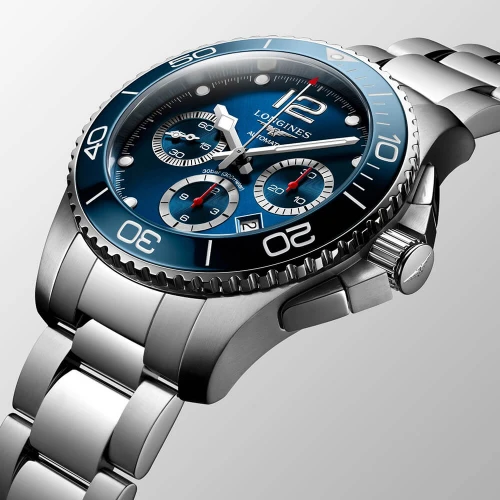 Мужские наручные часы LONGINES HYDROCONQUEST L3.883.4.96.6 купить по цене 147860 грн на сайте - THEWATCH