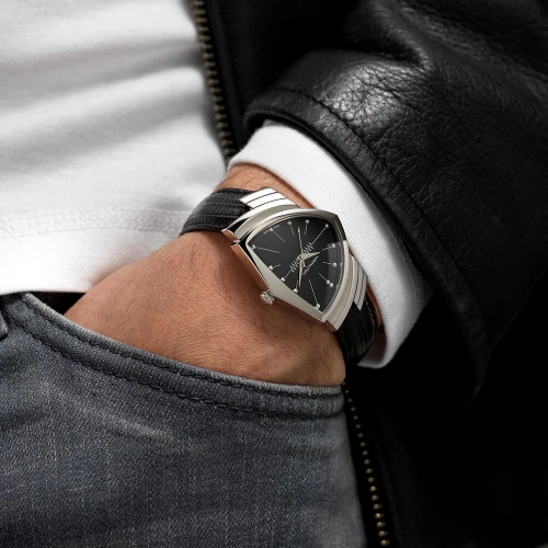 Жіночий годинник HAMILTON VENTURA QUARTZ H24411732 купити за ціною 52450 грн на сайті - THEWATCH