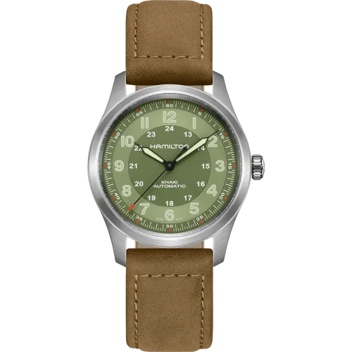 Чоловічий годинник HAMILTON KHAKI FIELD TITANIUM AUTO H70205860 купити за ціною 0 грн на сайті - THEWATCH