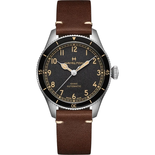 Чоловічий годинник HAMILTON KHAKI AVIATION PILOT PIONEER H76205530 купити за ціною 56620 грн на сайті - THEWATCH