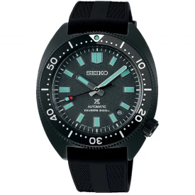 Чоловічий годинник SEIKO PROSPEX HERITAGE TURTLE 1968 RE-INTERPRETATION THE BLACK SERIES LIMITED EDITION SPB335J1 купити за ціною 53000 грн на сайті - THEWATCH