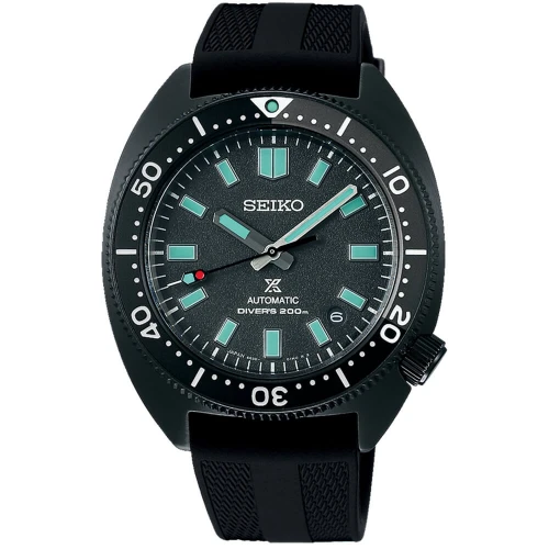 Чоловічий годинник SEIKO PROSPEX HERITAGE TURTLE 1968 RE-INTERPRETATION THE BLACK SERIES LIMITED EDITION SPB335J1 купити за ціною 53000 грн на сайті - THEWATCH
