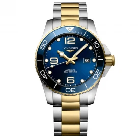 Чоловічий годинник LONGINES HYDROCONQUEST L3.782.3.96.7 купити за ціною 118380 грн на сайті - THEWATCH