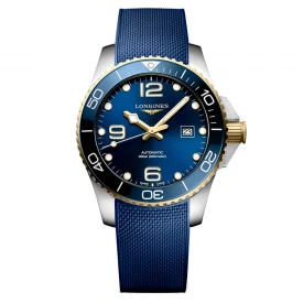 Чоловічий годинник LONGINES HYDROCONQUEST L3.782.3.96.9 купити за ціною 118380 грн на сайті - THEWATCH