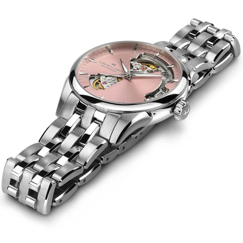 Жіночий годинник HAMILTON JAZZMASTER OPEN HEART LADY AUTO H32215170 купити за ціною 59300 грн на сайті - THEWATCH