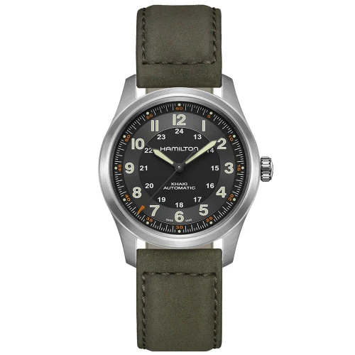 Чоловічий годинник HAMILTON KHAKI FIELD TITANIUM AUTO H70205830 купити за ціною 55430 грн на сайті - THEWATCH