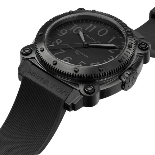 Чоловічий годинник HAMILTON KHAKI NAVY BELOWZERO AUTO TITANIUM H78505330 купити за ціною 106980 грн на сайті - THEWATCH