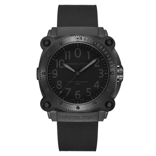 Чоловічий годинник HAMILTON KHAKI NAVY BELOWZERO AUTO TITANIUM H78505330 купити за ціною 106980 грн на сайті - THEWATCH