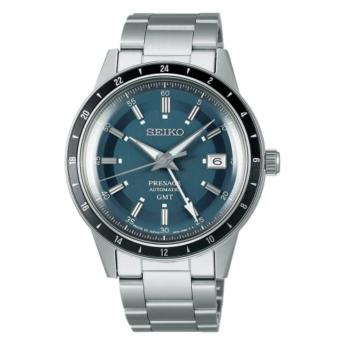 Чоловічий годинник SEIKO PRESAGE STYLE 60S GMT SSK009J1 купити за ціною 33800 грн на сайті - THEWATCH