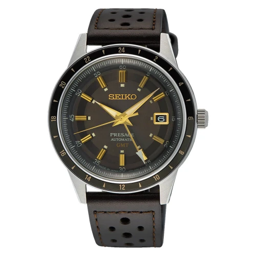 Чоловічий годинник SEIKO PRESAGE STYLE 60S GMT SSK013J1 купити за ціною 33800 грн на сайті - THEWATCH