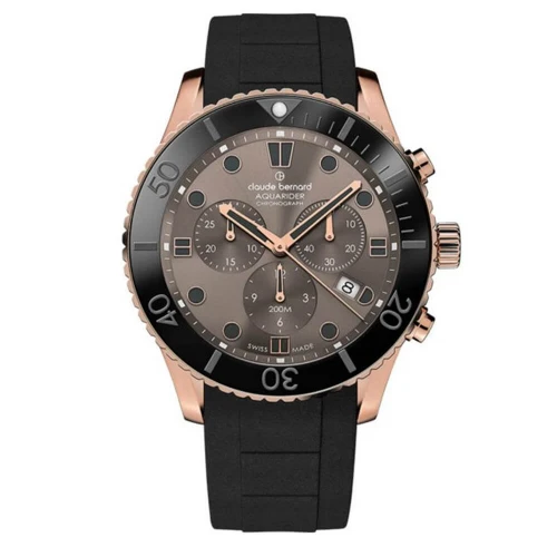 Чоловічий годинник CLAUDE BERNARD AQUARIDER 10252 37RNGCA GRN купити за ціною 30442 грн на сайті - THEWATCH