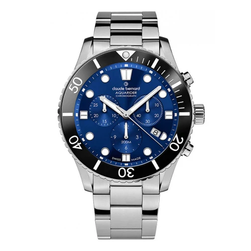 Чоловічий годинник CLAUDE BERNARD AQUARIDER 10252 3NBM BUIB купити за ціною 30442 грн на сайті - THEWATCH