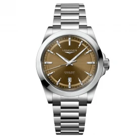 Чоловічий годинник LONGINES CONQUEST L3.830.4.62.6 купити за ціною 121500 грн на сайті - THEWATCH