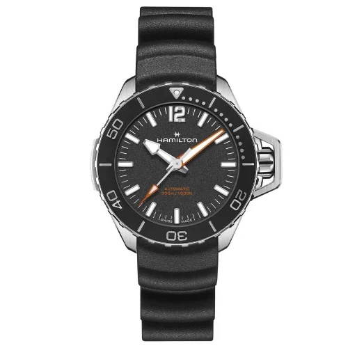 Чоловічий годинник HAMILTON KHAKI NAVY FROGMAN AUTO 41MM H77455330 купити за ціною 68840 грн на сайті - THEWATCH