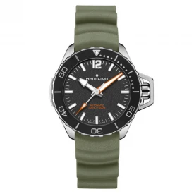 Чоловічий годинник HAMILTON KHAKI NAVY FROGMAN AUTO 41MM H77455331 купити за ціною 68840 грн на сайті - THEWATCH