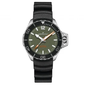 Чоловічий годинник HAMILTON KHAKI NAVY FROGMAN AUTO 41MM H77455360 купити за ціною 68840 грн на сайті - THEWATCH
