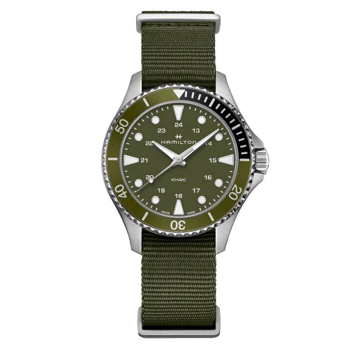 Чоловічий годинник HAMILTON KHAKI NAVY SCUBA QUARTZ H82241961 купити за ціною 30690 грн на сайті - THEWATCH