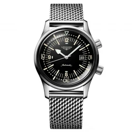 Чоловічий годинник LONGINES LEGEND DIVER L3.774.4.50.6 купити за ціною 156490 грн на сайті - THEWATCH