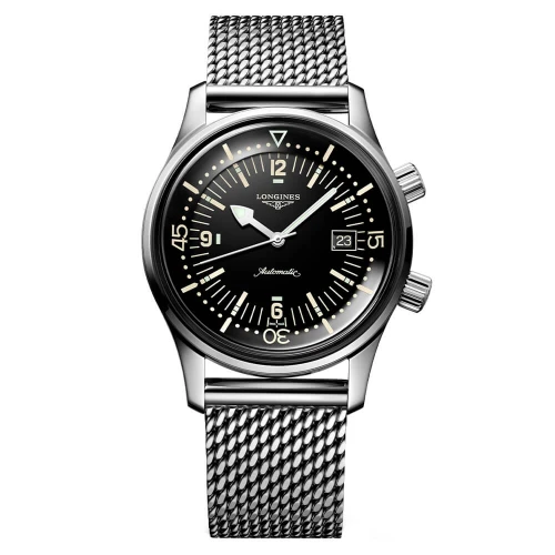 Чоловічий годинник LONGINES LEGEND DIVER L3.774.4.50.6 купити за ціною 0 грн на сайті - THEWATCH