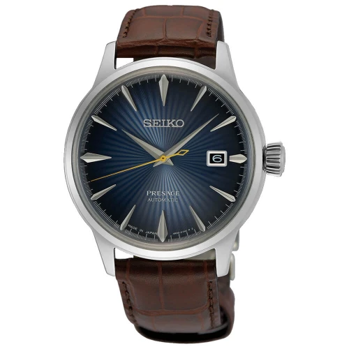 Чоловічий годинник SEIKO PRESAGE COCKTAIL TIME MIDNIGHT BLUE MOON SRPK15J1 купити за ціною 22200 грн на сайті - THEWATCH