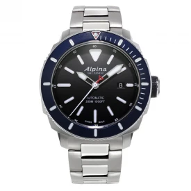 Чоловічий годинник ALPINA SEASTRONG DIVER 300 AUTOMATIC AL-525LBN4V6B купити за ціною 73260 грн на сайті - THEWATCH