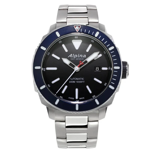 Мужские наручные часы ALPINA SEASTRONG DIVER 300 AUTOMATIC AL-525LBN4V6B купить по цене 73260 грн на сайте - THEWATCH