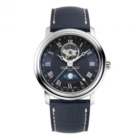 Чоловічий годинник FREDERIQUE CONSTANT CLASSICS HEART BEAT MOONPHASE DATE FC-335MCNW4P26 купити за ціною 126990 грн на сайті - THEWATCH