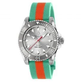 Чоловічий годинник GUCCI DIVE 40 MM YA136351 купити за ціною 118120 грн на сайті - THEWATCH