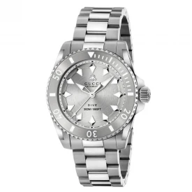 Чоловічий годинник GUCCI DIVE 40 MM YA136354 купити за ціною 126770 грн на сайті - THEWATCH