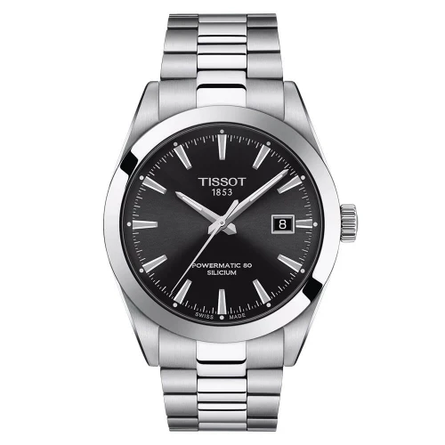 Чоловічий годинник TISSOT GENTLEMAN POWERMATIC 80 SILICIUM T127.407.11.051.00 купити за ціною 45540 грн на сайті - THEWATCH