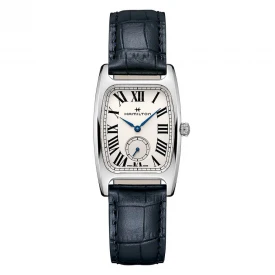 Жіночий годинник HAMILTON AMERICAN CLASSIC BOULTON SMALL SECOND QUARTZ H13421611 купити за ціною 38740 грн на сайті - THEWATCH