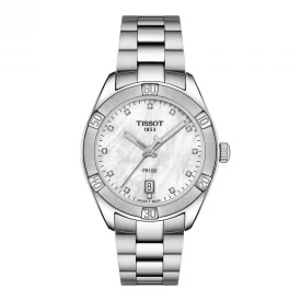 Жіночий годинник TISSOT PR 100 SPORT CHIC T101.910.11.116.00 купити за ціною 27200 грн на сайті - THEWATCH