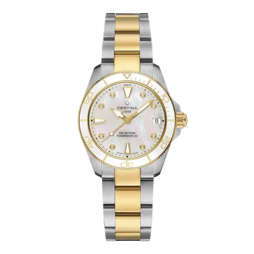 Жіночий годинник CERTINA DS ACTION 34.5MM C032.007.22.116.00 купити за ціною 54370 грн на сайті - THEWATCH