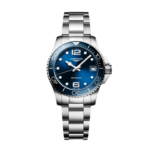 Жіночий годинник LONGINES HYDROCONQUEST L3.370.4.96.6 купити за ціною 90350 грн на сайті - THEWATCH
