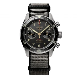 Чоловічий годинник LONGINES SPIRIT FLYBACK TITANIUM L3.821.1.53.2 купити за ціною 289730 грн на сайті - THEWATCH