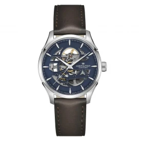 Чоловічий годинник HAMILTON JAZZMASTER SKELETON AUTO H42535541 купити за ціною 71220 грн на сайті - THEWATCH
