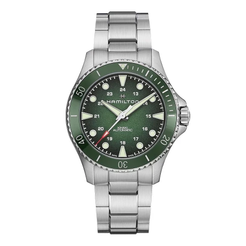 Чоловічий годинник HAMILTON KHAKI NAVY SCUBA AUTO H82525160 купити за ціною 59300 грн на сайті - THEWATCH