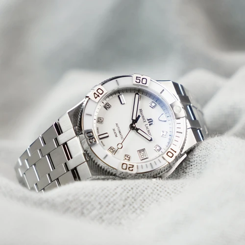 Жіночий годинник MAURICE LACROIX AIKON VENTURER 38MM AI6057-SS00F-150-F купити за ціною 151970 грн на сайті - THEWATCH