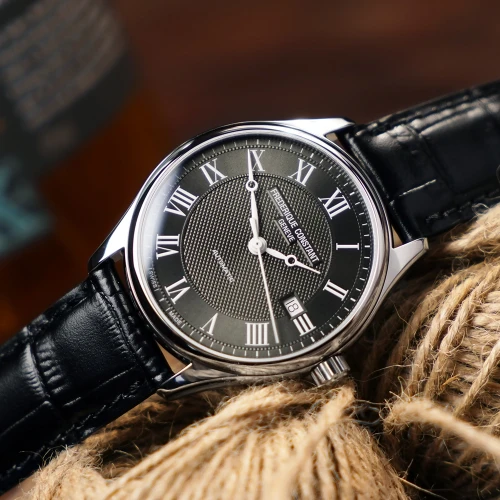 Чоловічий годинник FREDERIQUE CONSTANT CLASSICS INDEX AUTOMATIC FC-303MCK5B6 купити за ціною 59070 грн на сайті - THEWATCH