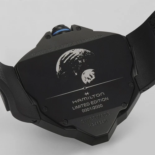 Чоловічий годинник HAMILTON VENTURA EDGE DUNE LIMITED EDITION H24624330 купити за ціною 0 грн на сайті - THEWATCH