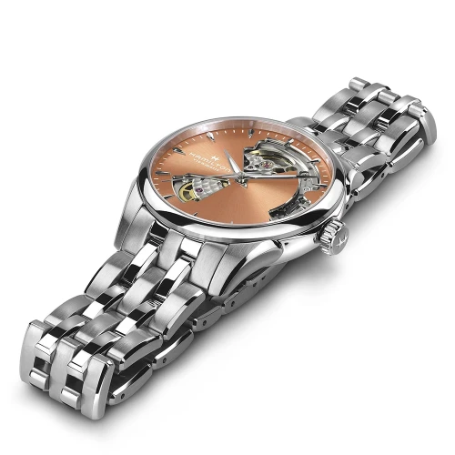 Жіночий годинник HAMILTON JAZZMASTER OPEN HEART LADY AUTO H32215100 купити за ціною 59300 грн на сайті - THEWATCH