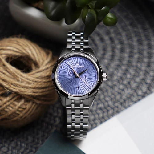 Жіночий годинник HAMILTON JAZZMASTER LADY QUARTZ H32231140 купити за ціною 35160 грн на сайті - THEWATCH