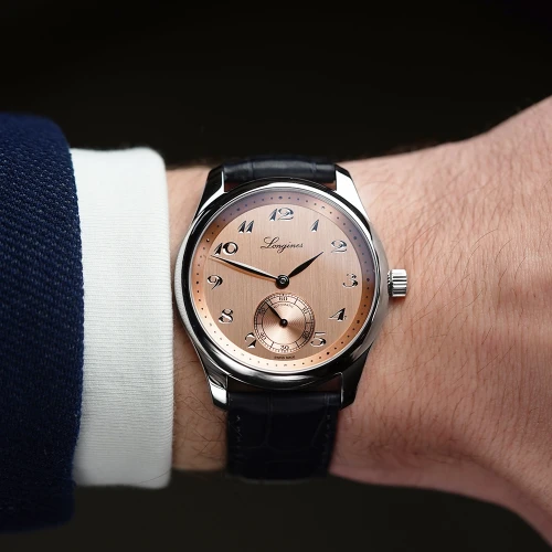 Мужские наручные часы LONGINES MASTER COLLECTION L2.843.4.93.2 купить по цене 146420 грн на сайте - THEWATCH