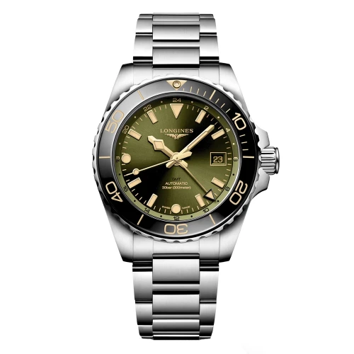 Чоловічий годинник LONGINES HYDROCONQUEST GMT L3.790.4.06.6 купити за ціною 174460 грн на сайті - THEWATCH