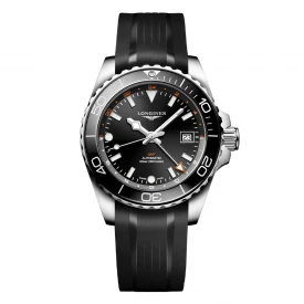 Чоловічий годинник LONGINES HYDROCONQUEST GMT L3.790.4.56.9 купити за ціною 162000 грн на сайті - THEWATCH